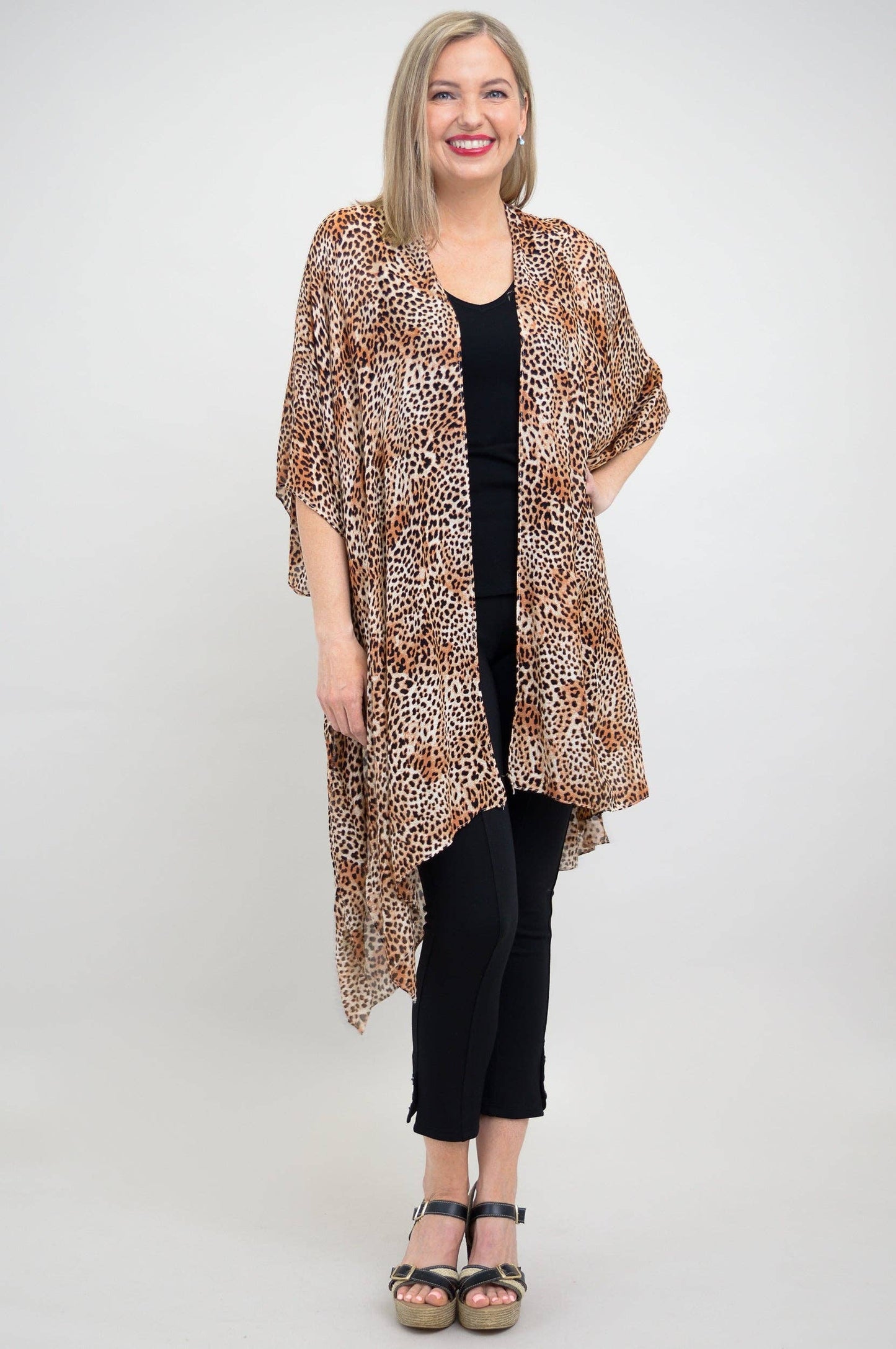 Blue Sky Clothing Co LLC - Darcy, Gold Jungle, One Size: One Size