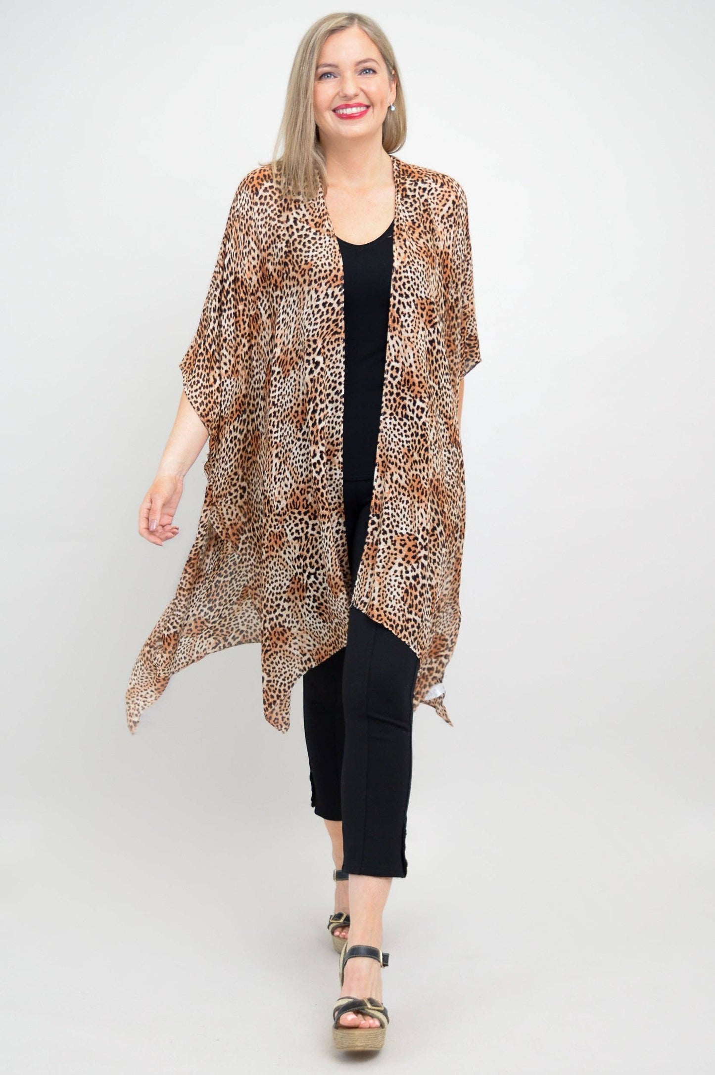 Blue Sky Clothing Co LLC - Darcy, Gold Jungle, One Size: One Size