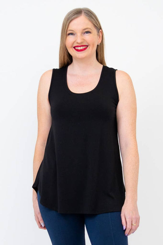 BSC - Jazz Tank, Black, Bamboo: LARGE
