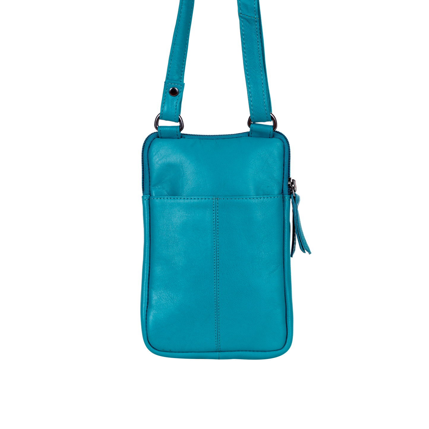 Greenwood Leather - Greenwood Oslo Compact Crossbody : Orange