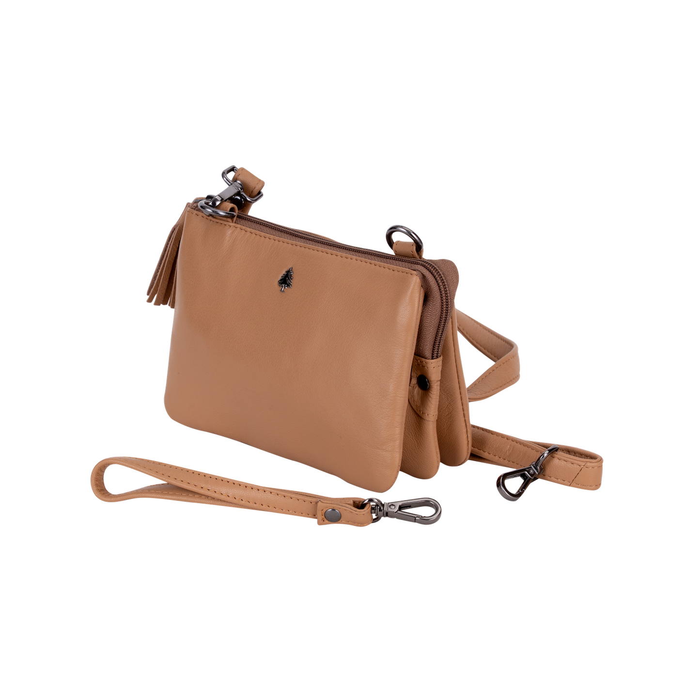 Greenwood Leather - Women's Shoulder Bag Ruby: Green