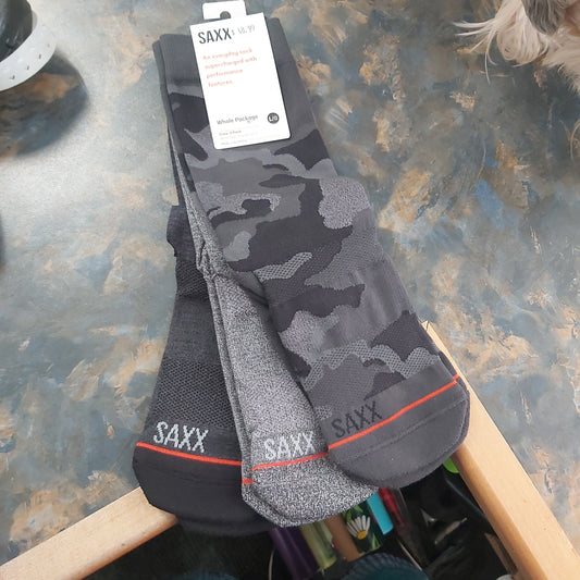 Saxx crew socks